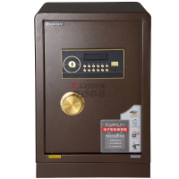 齐心 BGX-2058 电子密码保管箱/棕色