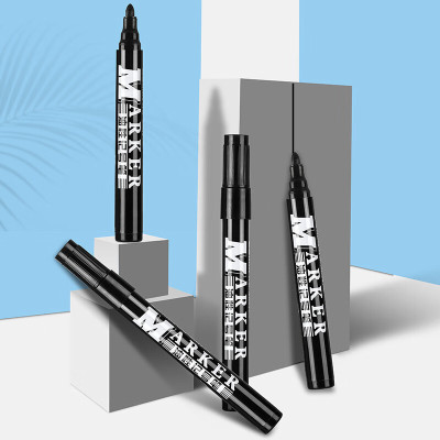 齐心 MK831/油性记号笔 线幅2mm 黑10个/箱
