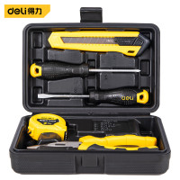 得力(deli)工具套装(黑)DL1005JT 5件套