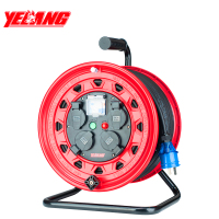 野狼YELANG 220V~250V16A绕线盘电缆盘电源盘卷线盘3*2.5*30m/ YLB33021030 只