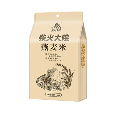 柴火大院 燕麦米1kg 袋