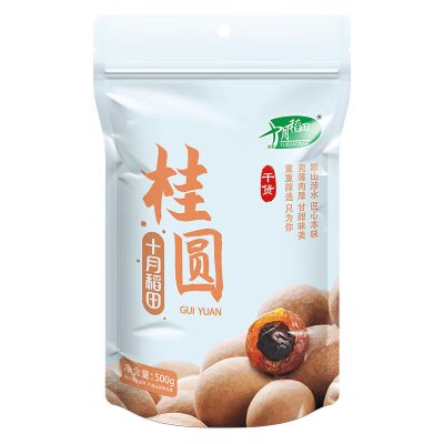 十月稻田(SHIYUEDAOTIAN) 桂圆500g 袋