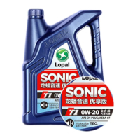 龙蟠SONIC T1 SN PLUS 5W-30 4L 桶