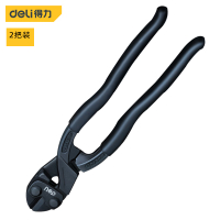 得力 省力型断线钳可拔钉铬钒钢8寸红 DL2685Z 把