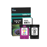得印墨盒 HP65XL 黑彩套装 套