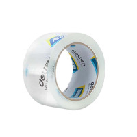 得力(deli)封箱胶带 30369 60mm*100y*50um(91.4m/卷) 卷 (小柒柒柒上架)