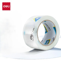 得力(deli)封箱胶带 30369 60mm*100y*50um(91.4m/卷) 卷(鸡冠上架)