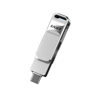 忆捷(EAGET)U盘 CF20-64G Type-C USB3.0 双接口手机电脑多用车载旋转金属优盘 个