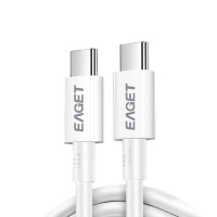 忆捷(EAGET)数据线 EC1001 PD系列1.5米 100W快闪充数据线Type-C to Type-C手机电脑两用 个