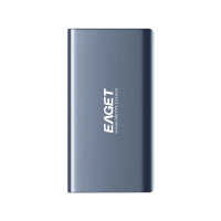 忆捷(EAGET) 移动固态硬盘 FM2-512G Type-c USB 3.2指纹识别 传输高达5
