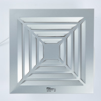FSL佛山照明超薄排气扇40w 222m3/h集成吊顶回子面板/台
