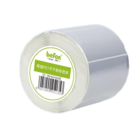 得印哑银PET标签纸 90mm*50mm*500枚单排 防水pet贴纸/卷