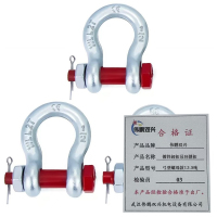 伟鹏双兴 镀锌卸扣吊环锁扣 弓型螺母款13.5吨 每个