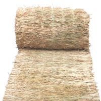 铁驰 草帘子 防滑草垫 1*5米 卷