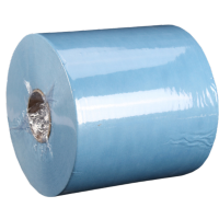 铁驰 多功能工业擦拭布蓝色25*38cm500片卷