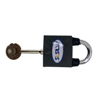 哈德斯特(ARTISTS) 银色短锁 40*60*10mm /把