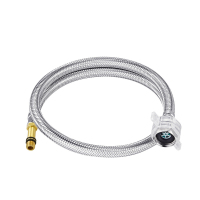 普拉塞(Plasser) 水龙头冷热进水管 80cm(根)