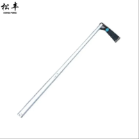 松丰 锰钢多用长柄铁镐农用锄头一体钢镐户外工具120cm*28cm*7.5cm/把
