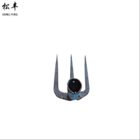 松丰 菜园果园农用三齿耙 13cm /把