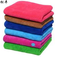 松丰 清洁抹布不掉毛百洁布洗碗巾干湿两用小毛巾清洁方巾 30cm*60cm/10块 /包