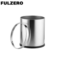 FULZERO 不锈钢垃圾桶10L 个