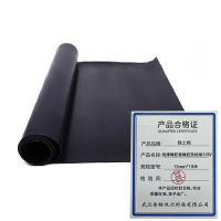 铁工邦 绝缘橡胶板橡胶垫绝缘10KV 15mm*10米 卷