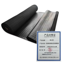 铁工邦 防滑橡胶板圆点防滑橡胶垫 1米宽10米长5mm厚 卷