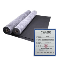 铁工邦 阻尼隔音毡墙体吊顶隔音垫 1米*10米*1.2mm 卷