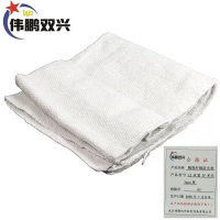 伟鹏双兴 陶瓷纤维防火布防电焊渣布 1.2米宽25米长3mm厚 卷