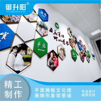 御升阳 平面展板 文化墙展牌 形象背景墙定制 1平方 /平方米