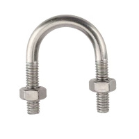 伟鹏双兴 304不锈钢U型螺丝管卡抱箍 M8*89含螺母 /套