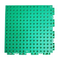 瑾如云海 防滑地垫 L3绿色 25*25cm /平方米