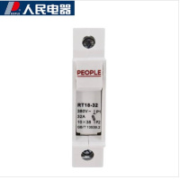 人民电器 RT18系列保险丝熔断器底座 RT18-32/1P 个