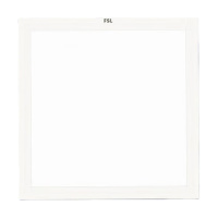 FSL佛山照明集成吊顶led嵌入式天花铝扣面板灯42W白光60*60cm/个