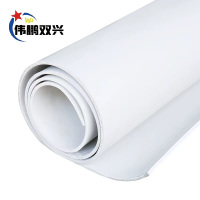 伟鹏双兴 白色橡胶板喷砂房抛丸机胶垫 6mm(1米*4.1米*50公斤) 卷