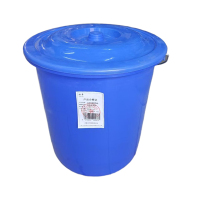 松丰 手提带盖塑料桶 R34cm*H28cm/ 个