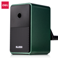 得力NS077自动进笔削笔机(绿)(彩盒)