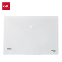 得力DP082_A4标准型文件袋(透明)(个)