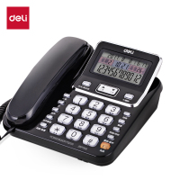 得力DP763电话机(黑)(台)