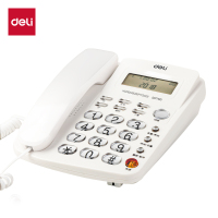 得力DP762电话机(白)(台)