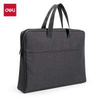 得力DP090多功能内置水杯袋公文包(黑)(个)