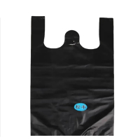 松丰 加厚黑色垃圾袋手提袋 32cm*50cm(60个/包) 包
