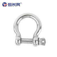 致长风 304不锈钢船用日式马蹄型卸扣 M8 个