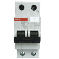 ABB断路器 1P32A漏电保护器空气开关带漏保 GSH201 AC-C32 电工电料一个