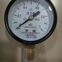 上海自动化仪表四厂 Y-60压力表 水压气压表 M14*1.5 0-1.6MPA(起订量5支)