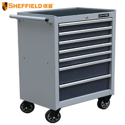 钢盾 SHEFFIELD S025007 工具车 7抽屉工具车推车 一辆