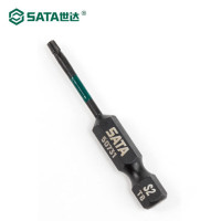 世达(SATA)59731 10件套6.3MM系列50MM长抗冲击花形旋具头T8 一件