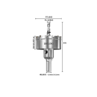 德力西DLX-T6 开孔器 20mm 高硬度合金 一个