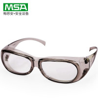 梅思安眼部防护 10108314酷特-C防护眼镜透明镜框,透明镜片 (12付装)