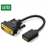 HDMI母转DVI公转接线 DVI24+1/24+5转HDMI高清双向互转 一个 货期:7天
